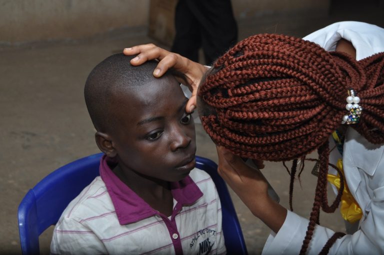eye check Akpanke foundation help